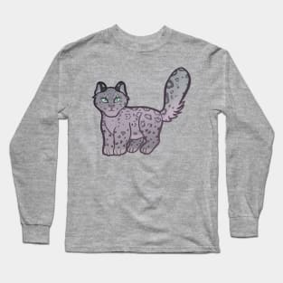 Snow Leopard Long Sleeve T-Shirt